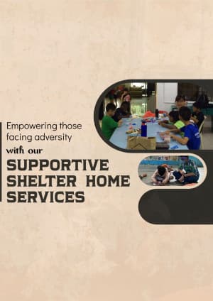 Shelter home banner