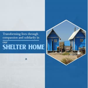 Shelter home flyer