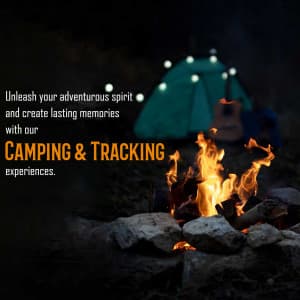 Camping & Tracking promotional images