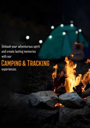 Camping & Tracking facebook banner