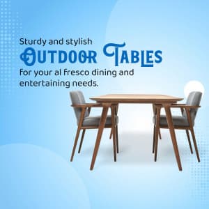 Outdoor Furniture promotional post