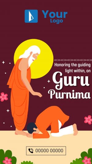 Guru Purnima Insta Story Social Media post