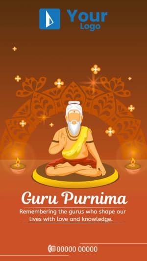 Guru Purnima Insta Story image