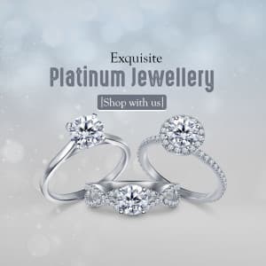 Platinum Jewellery business flyer