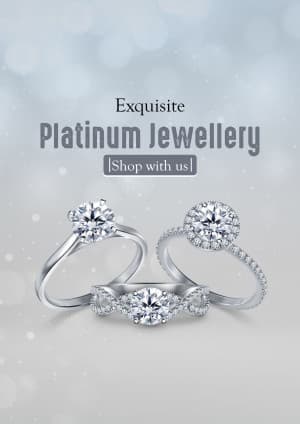 Platinum Jewellery business template