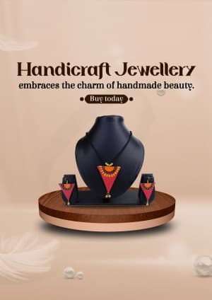 Handicraft Jewellery business template