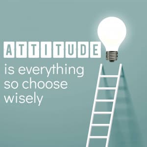 Attitude Quotes poster