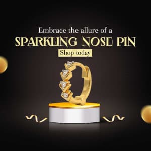 Nose Pin promotional post