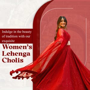 Women Lehenga Cholis instagram post