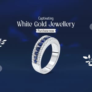 White Gold Jewellery marketing post