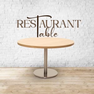Hotel & Restaurant Furniture promotional template