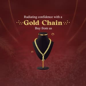 Gold Chain promotional post