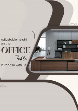 Office Table promotional poster