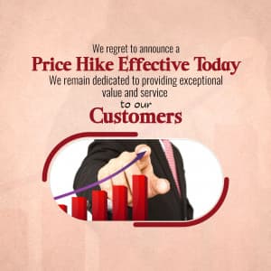 Price Hike Instagram flyer