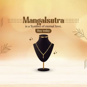 Mangalsutra business banner