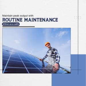 Solar Maintenance promotional images