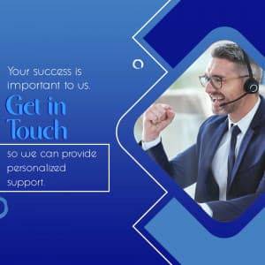 Get In Touch advertisement banner