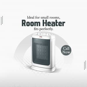 Room Heater promotional template