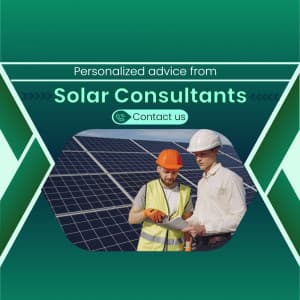 Solar Consultant facebook banner