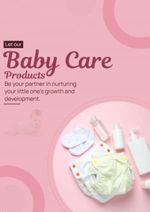 Baby Care Product facebook ad