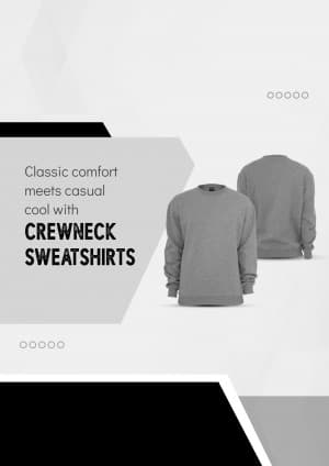 Men Sweatshirts facebook banner