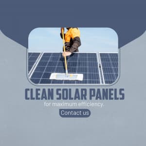 Solar Maintenance facebook banner