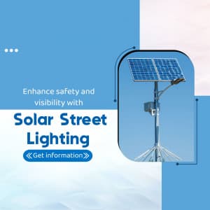 Solar Street Light promotional post