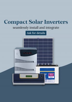 Solar Inverter business video