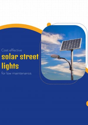 Solar Street Light business video