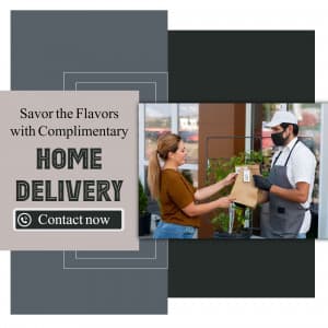 Food Delivery promotional images