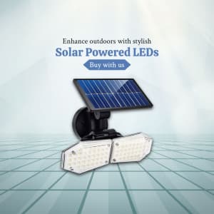 Solar LED lights business image