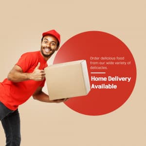 Food Delivery promotional template