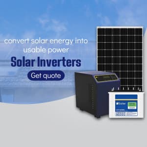 Solar Inverter promotional post