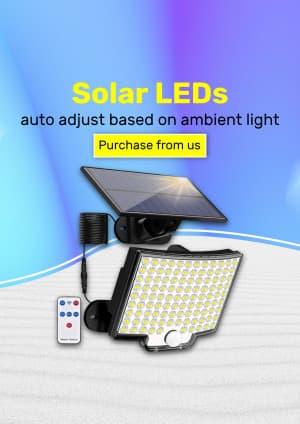 Solar LED lights video