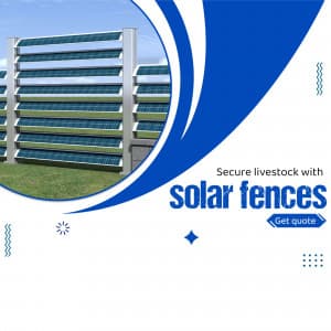 Solar Fence instagram post