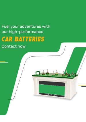 Car Batteries business banner