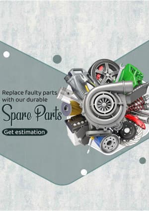 Spare Parts business banner