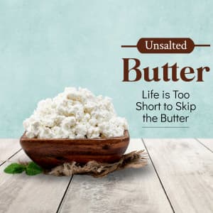 Butter business banner