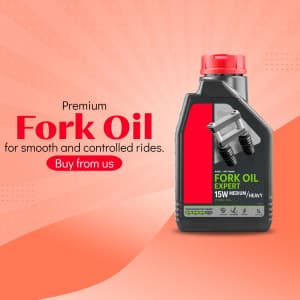 Fork oil business image
