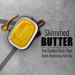 Butter business template