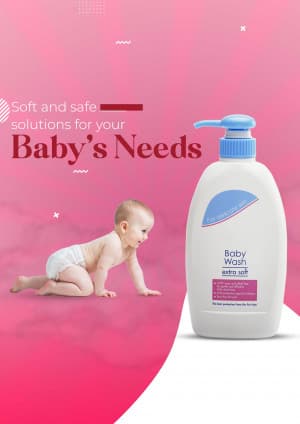 Baby Care Product business banner