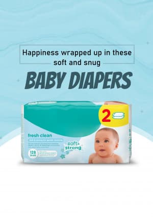 Baby Care Product business template