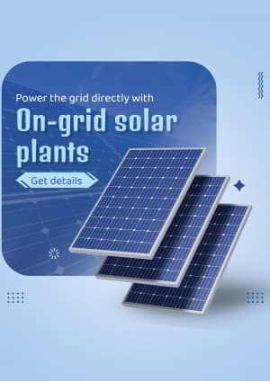 On Grid Solar Plant video