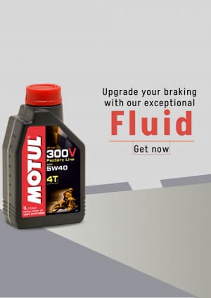 Brake Fluid business template