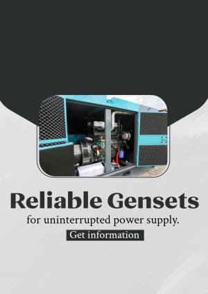 Genset & Stabilizer promotional images