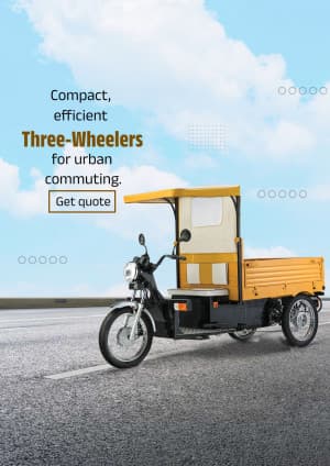 Three Wheeler business image