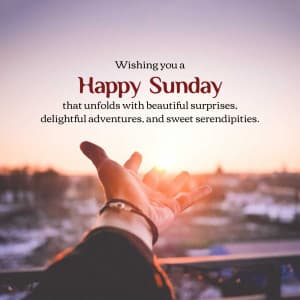 Happy Sunday Instagram Post