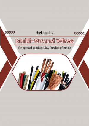 Multi Strand Wire marketing poster