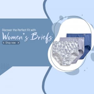 Women Briefs marketing post