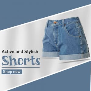 Kids Shorts marketing poster